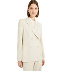 Max Mara Weekend Nervoso Sabbia Double Breasted Blazer