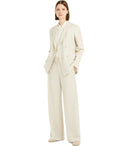 Max Mara Weekend Nervoso Sabbia Double Breasted Blazer