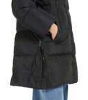 Max Mara Weekend Newbembo Black Hooded Down Jacket