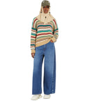 Max Mara 주말 Novara Beige Crewneck 점퍼