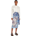 Max Mara Weekend Nueva Blue Skirt
