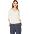 Max Mara Weekend Oceano Ecru Top
