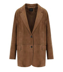 Max Mara Weekend Oggi Terra Suede Jacket
