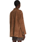 Max Mara Weekend Oggi Terra Suede Jacket