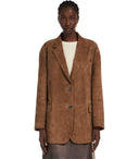 Max Mara Weekend Oggi Terra Suede Jacket