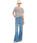 Max Mara Weekend Olga Blue Striped T Shirt