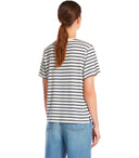 Max Mara Weekend Olga Blue Striped T Shirt