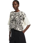 Max Mara Weekend Pampas Ivory T Shirt