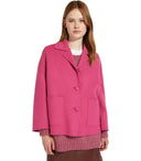 Max Mara Weekend Panca Fuchsia Wool Jacket