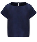 Max Mara Weekend Parana Blue Blouse