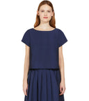 Max Mara Weekend Parana Blue Blouse