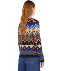 Max Mara Weekend Paride Borgoña Borgowneck Jumper