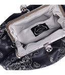 Max Mara Weekend Pasticcino Arles Medium Blue Clutch Bag