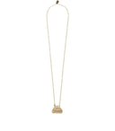Max Mara Weekend Pasticcino Bag Gold Necklace
