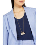 Max Mara Weekend Pasticcino Bag Gold Necklace