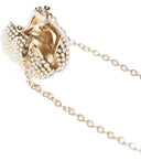 Max Mara Weekend Pasticcino Bag Gold Necklace