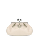 Max Mara Weekend Pasticcino Cubico Medium Ivory Clutch Bag