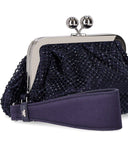 Max Mara Weekend Pasticcino Edita Small Blue Clutch Bag