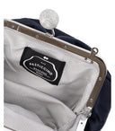 Max Mara Weekend Pasticcino Emmy Small Navy Blue Clutch Bag