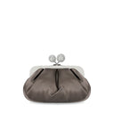 Max Mara Weekend Pasticcino Emmy Small Piombo Clutch Bag