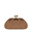 Max Mara Weekend Pasticcino Fortuna Medium Tan Clutch Bag
