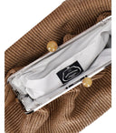 Max Mara Weekend Pasticcino Nabarro Large Tan Clutch Bag