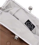 Max Mara 주말 Pasticcino Slalom Brown Bag