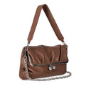 Max Mara 주말 Pasticcino Slalom Brown Bag