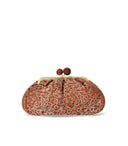 Max Mara Weekend Pasticcino Schatz von Japan Medium Terrakotta Clutch -Tasche