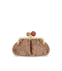 MAX MARA WEEKENT PASTICCINA TREASCHIO DEL GIAPPONE PICCOLA SCRITÀ DI CAMELLA