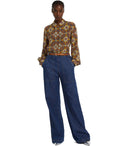 Max Mara Weekend Patroni Wide Leg Jeans