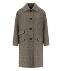 Max Mara Weekend Pitone Brown Midi Mantel