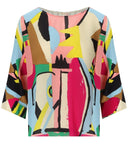Max Mara Weekend Pomposa Multicolored Blouse