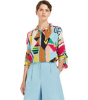 Max Mara Weekend Pomposa Multicolored Blouse