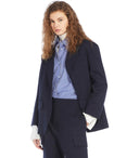 Max Mara Weekend Quadro Blue Single Breasted Blazer