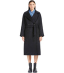 Max Mara Weekend Resina Beltido negro con cinturón
