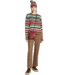 Max Mara Weekend Revere Brown Check Trousers