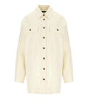 MAX MARA Weekend Rolf Cream Oversize Shirt