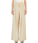 Pantalon beige du week-end de week-end max mara