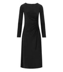 Max Mara Weekend Rumunia Black Long Dress