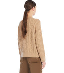 Max Mara Weekend Sasia Camel Crewneck Jumper