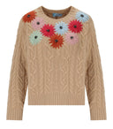 Max Mara Weekend Sasia Camel Crewneck Jumper