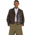 Max Mara Weekend Sub Cioccolato Double Breasted Giacca