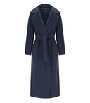 Max Mara Weekend Tempera Blue Blauwe ras jas