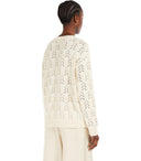 Max Mara Weekend Teramo Ecru Crewneck Jumper