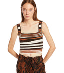Max Mara Weekend Tresa Brown Top