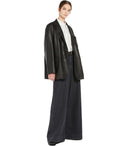 Max Mara Weekend Vega Black szeroko nogi jeansy