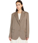 Max Mara Weekend Veletta Camel Single Breasted Blazer