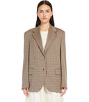 Max Mara Weekend Veletta Camel Single Breasted Blazer
