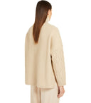 Max Mara Weekend Veneto Sand Turtleeck Jumper